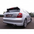 HN12 Cobra Sport Honda Civic Type R (EP3) 2000-06 Rear Box with Oval Tailpipe, Cobra Sport, HN12